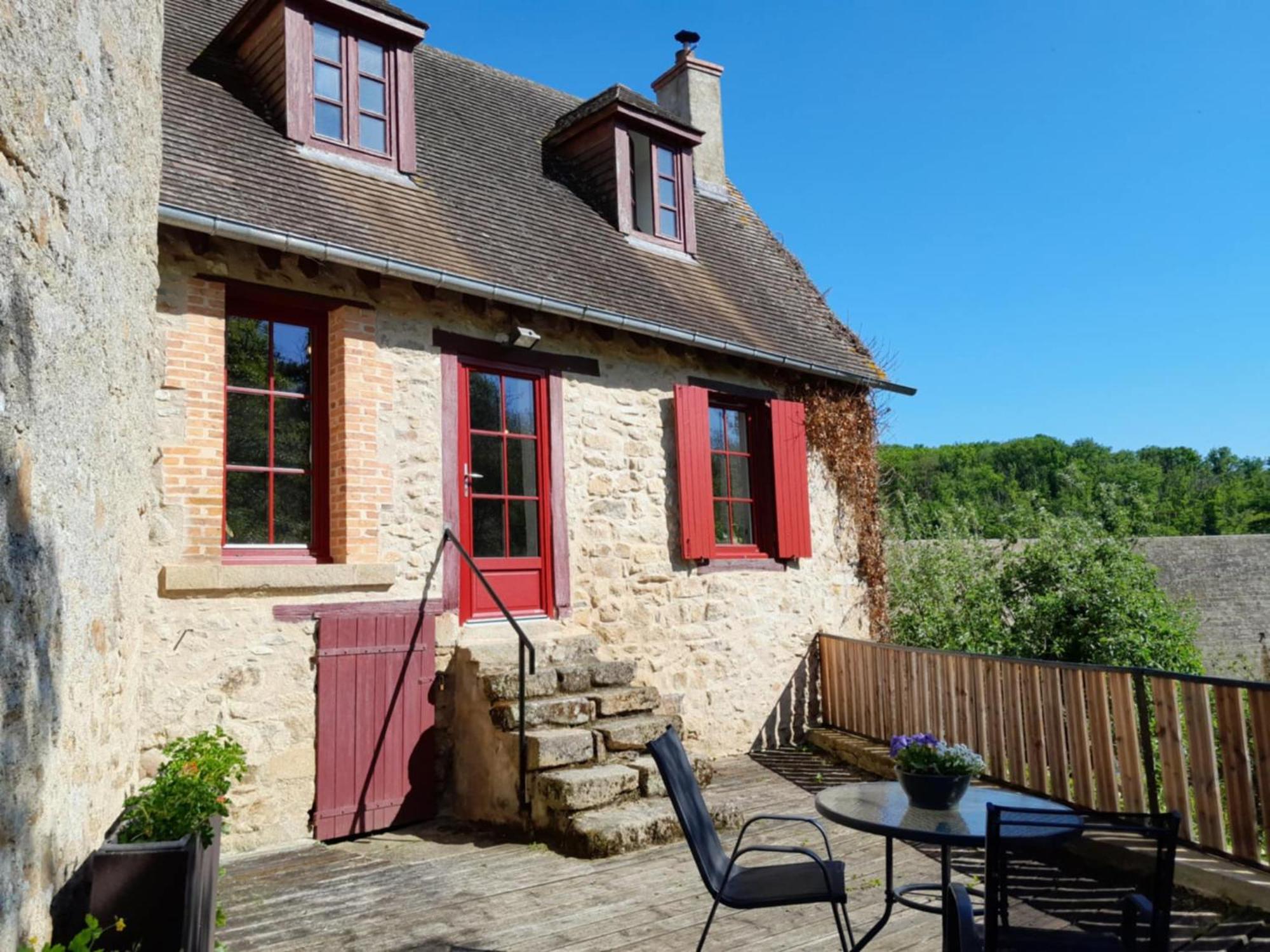Gite "La Petite" Saint-Benoit-du-Sault ภายนอก รูปภาพ